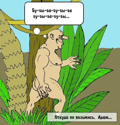 Откуда не возмись, Адам...